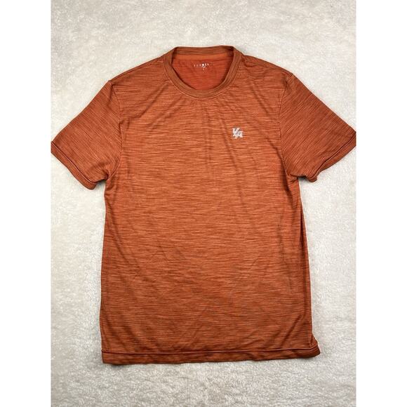 Young LA Shirt Mens Large Orange Short Sleeve Performance Stretch Training - Picture 1 of 8